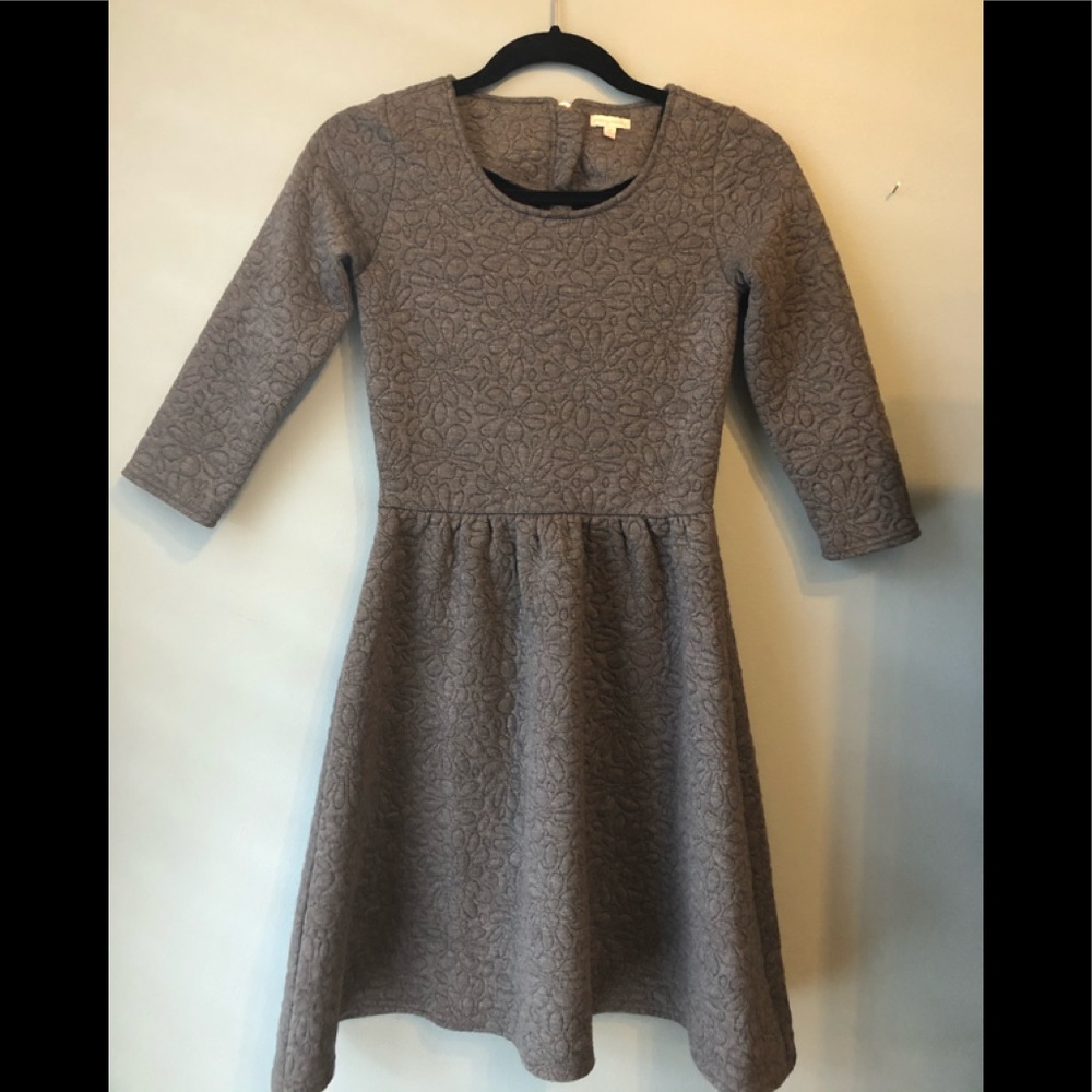 Girls brocade dress.